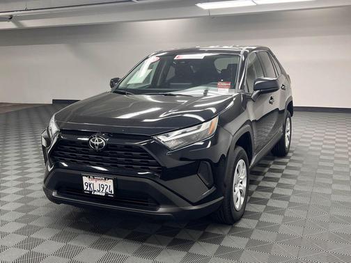 Midnight Black Metallic 2025 Toyota RAV4 LE