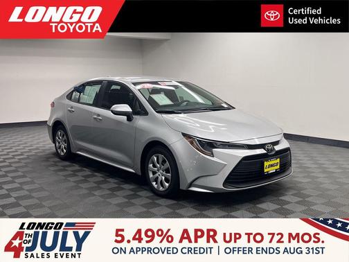 Classic Silver Metallic 2026 Toyota Corolla LE
