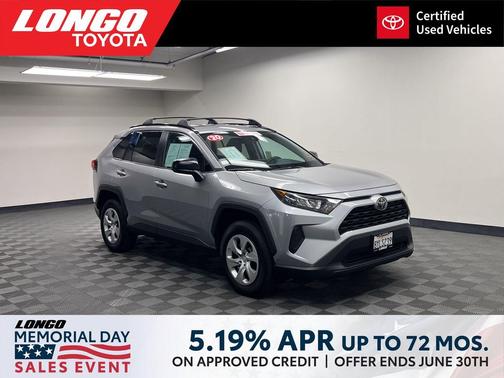 Silver Sky Metallic 2020 Toyota RAV4 LE