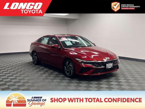 Ultimate Red 2025 Hyundai ELANTRA SEL