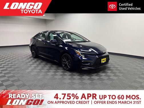 Blueprint 2025 Toyota Corolla SE