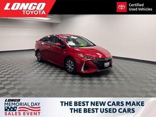 Supersonic Red 2020 Toyota Prius Prime XLE