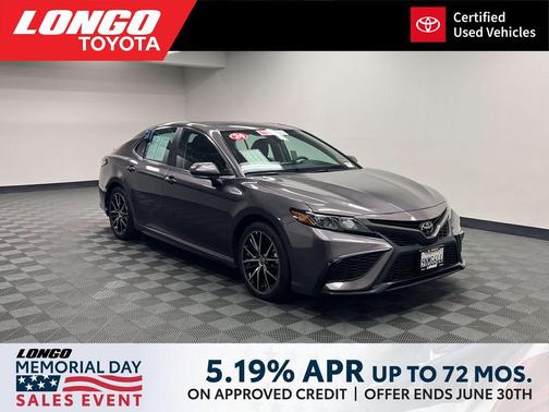 Predawn Gray Mica 2024 Toyota Camry SE