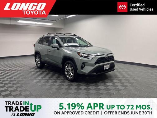 Lunar Rock 2023 Toyota RAV4 XLE Premium