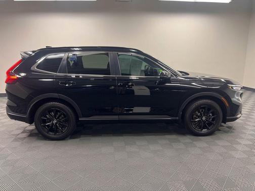 Crystal Black Pearl 2025 Honda CR-V Hybrid Sport AWD
