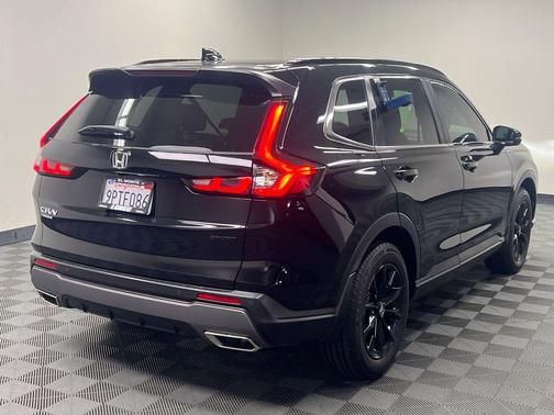 Crystal Black Pearl 2025 Honda CR-V Hybrid Sport AWD