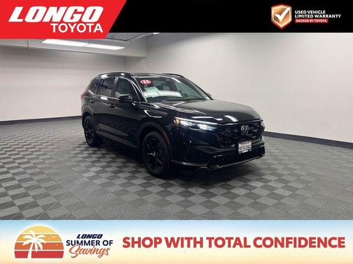 Crystal Black Pearl 2025 Honda CR-V Hybrid Sport AWD