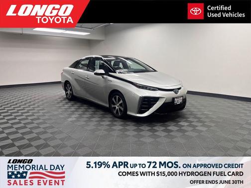 Elemental Silver Metallic 2020 Toyota Mirai Base