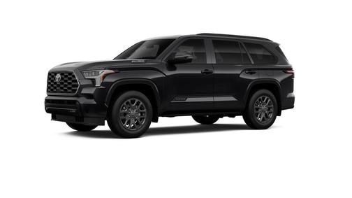 Midnight Black Metallic 2026 Toyota Sequoia Platinum