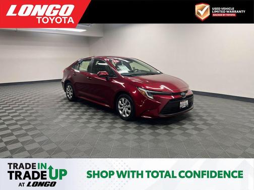 Ruby Flare Pearl 2023 Toyota Corolla Hybrid LE