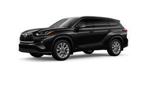 Midnight Black Metallic 2026 Toyota Highlander Hybrid Limited