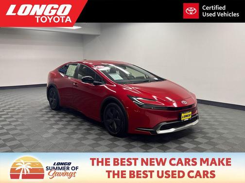 Supersonic Red 2026 Toyota Prius Plug-In Hybrid SE