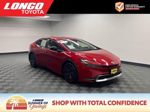 Supersonic Red 2026 Toyota Prius Plug-In Hybrid SE