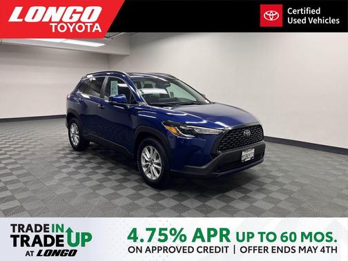 Blue Crush Metallic 2023 Toyota Corolla Cross LE