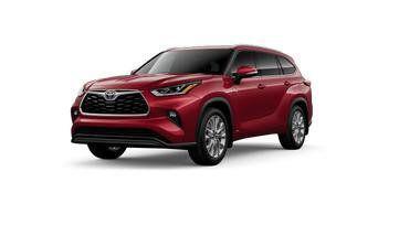 Ruby Flare Pearl 2026 Toyota Highlander Hybrid Limited