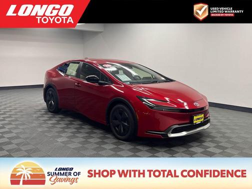 Supersonic Red 2026 Toyota Prius Plug-In Hybrid SE
