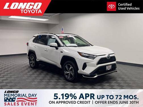 Ice Cap 2023 Toyota RAV4 Prime SE
