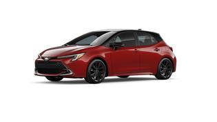 Finish Line Red/Midnight Black Metallic 2026 Toyota Corolla XSE