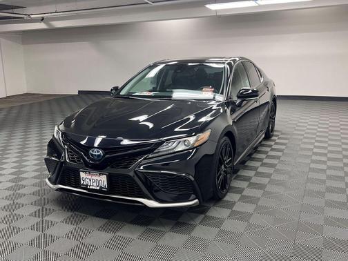 Midnight Black Metallic 2023 Toyota Camry XSE