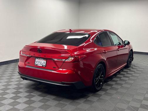 Supersonic Red 2025 Toyota Camry SE