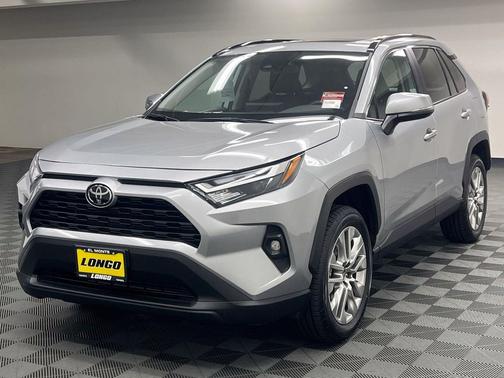 Silver Sky Metallic 2025 Toyota RAV4 XLE Premium