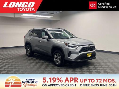 Silver Sky Metallic 2024 Toyota RAV4 XLE