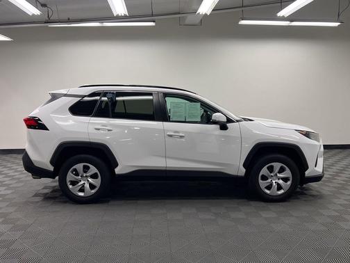 Super White 2019 Toyota RAV4 LE