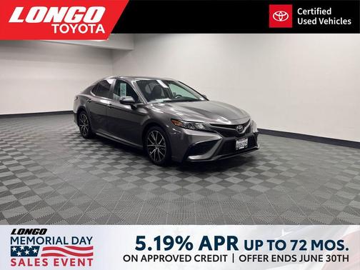 Predawn Gray Mica 2021 Toyota Camry SE