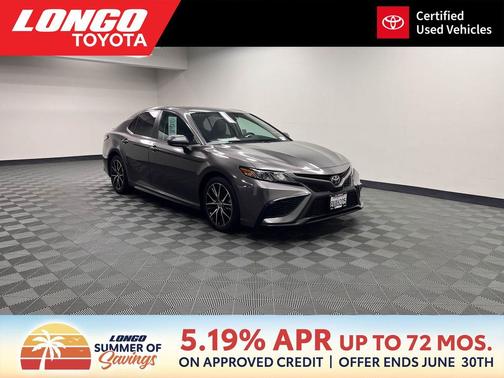 Predawn Gray Mica 2021 Toyota Camry SE