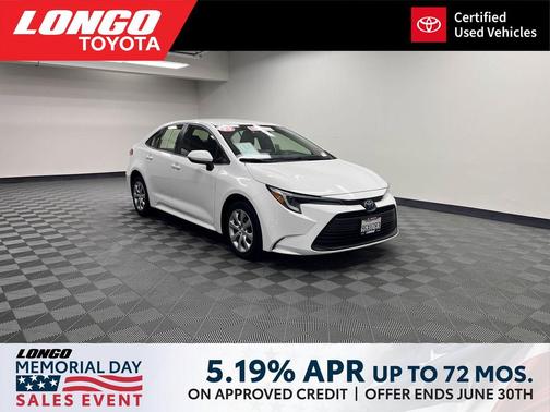 Ice Cap 2023 Toyota Corolla Hybrid LE