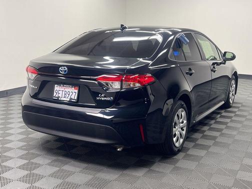 Midnight Black Metallic 2023 Toyota Corolla Hybrid LE