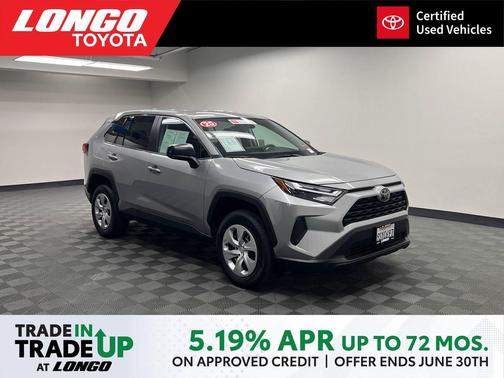 Silver Sky Metallic 2025 Toyota RAV4 LE