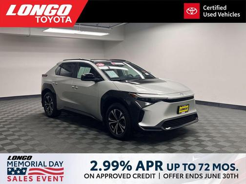 Elemental Silver Metallic 2024 Toyota bZ4X XLE