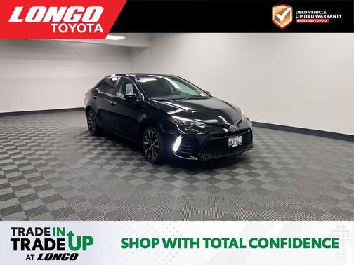 Black Sand Pearl 2018 Toyota Corolla SE