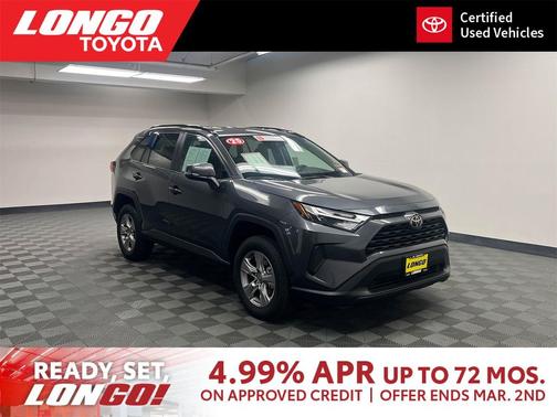 Magnetic Gray Metallic 2025 Toyota RAV4 XLE