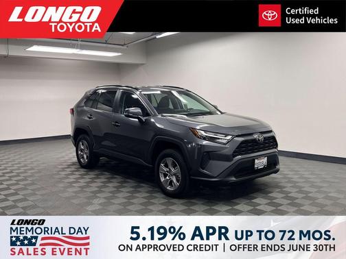 Magnetic Gray Metallic 2025 Toyota RAV4 XLE