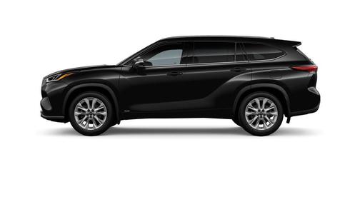 Midnight Black Metallic 2026 Toyota Highlander Hybrid Limited