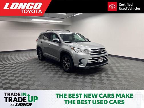 Celestial Silver Metallic 2018 Toyota Highlander LE