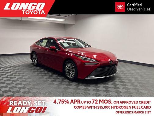 Supersonic Red 2023 Toyota Mirai Base