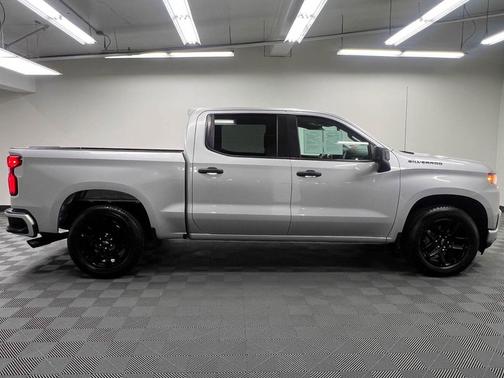 Silver Ice Metallic 2021 Chevrolet Silverado 1500 Custom