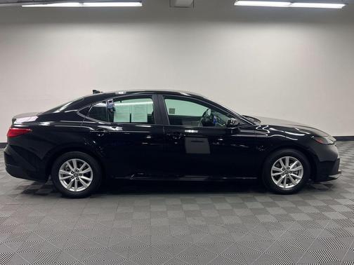 Midnight Black Metallic 2025 Toyota Camry LE