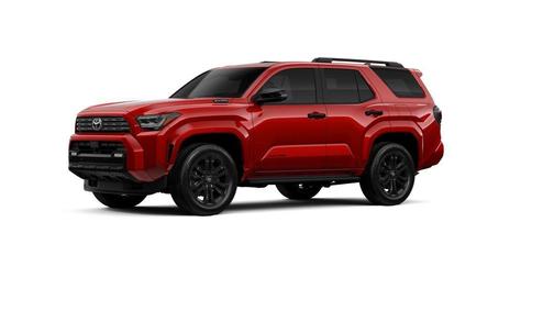 Supersonic Red 2026 Toyota 4Runner Hybrid Platinum