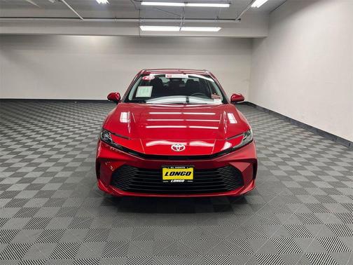 Supersonic Red 2025 Toyota Camry LE