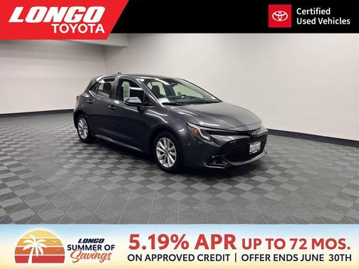 Magnetic Gray Metallic 2023 Toyota Corolla SE