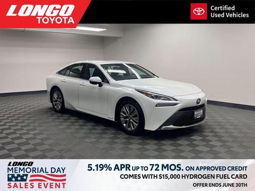 Oxygen White 2023 Toyota Mirai Base