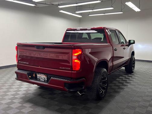 Cajun Red Tintcoat 2020 Chevrolet Silverado 1500 Custom