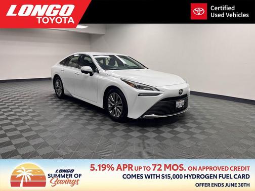 Oxygen White 2023 Toyota Mirai Base