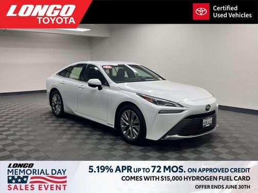 Oxygen White 2023 Toyota Mirai Base