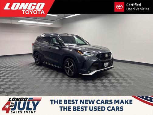 Magnetic Gray Metallic 2021 Toyota Highlander XSE