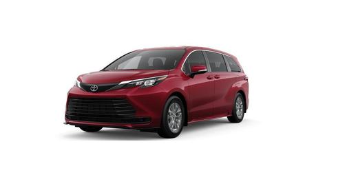 Ruby Flare Pearl 2026 Toyota Sienna LE